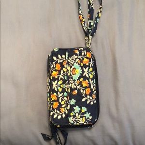 Vera Bradley Wristlet w/ Phone holder